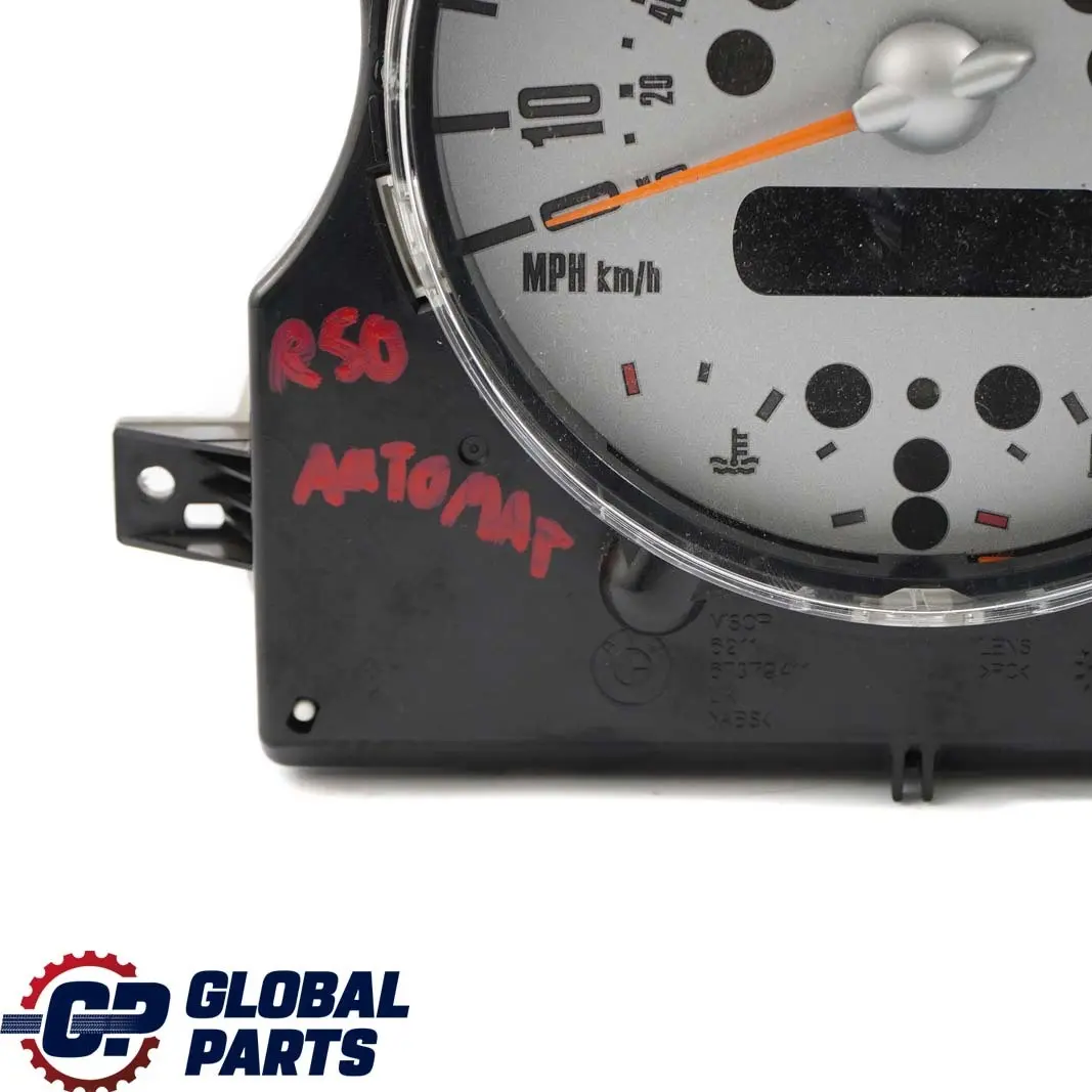 Mini Cooper One R50 R52 Speedometer Speedo Clock Instrument Cluster Automatic - SKU rhd-6953543-1 - Part number 6953543