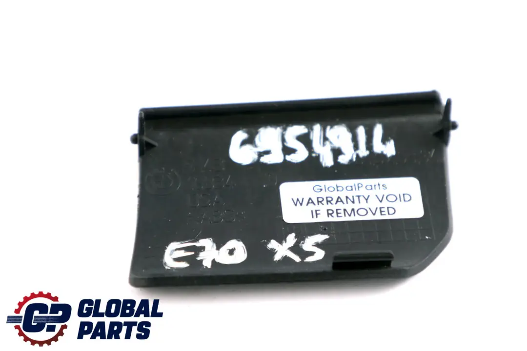 BMW X5 X6 Series E70 E71 OBD Port Plug Cover Cap Bottom Trim Black - SKU rhd-6954914-1 - Part number 6954914