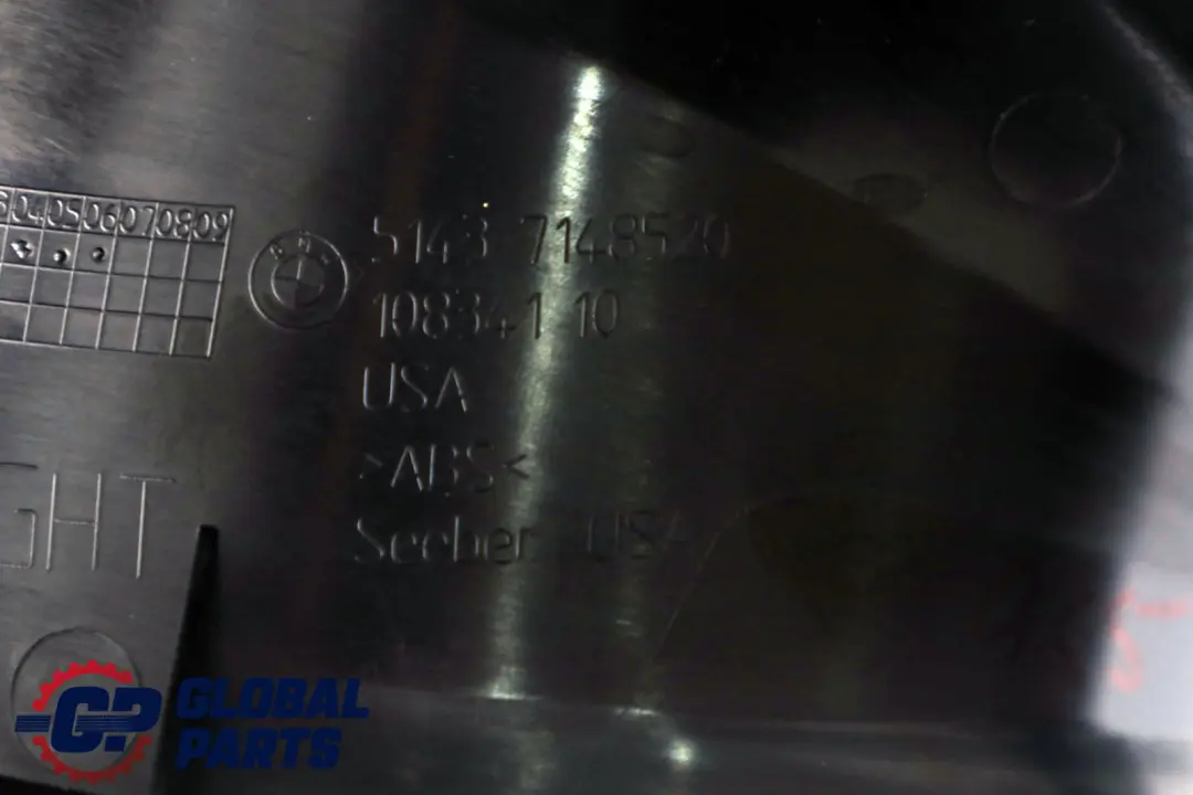 Bottom Trim Right O/S Black 7148520 to BMW X5 X6 Series E70 E71 Cover with Part number 6954914 BMW X5 X6 Series E70 E71 Cover Bottom Trim Right O/S Black 7148520 - SKU rhd-6954914 - Part number 6954914