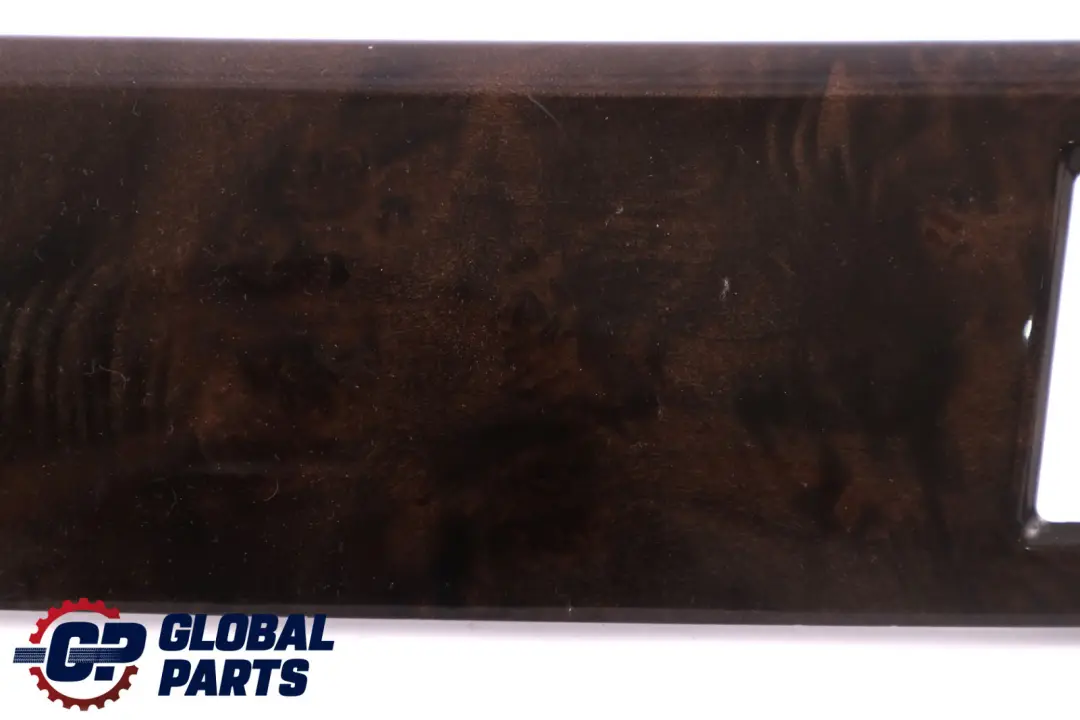 BMW 5 Series E60 E61 Decor Strip Dashboard Left N/S Poplar Woodgrain Dunkel - SKU rhd-6957145 - Part number 6957145