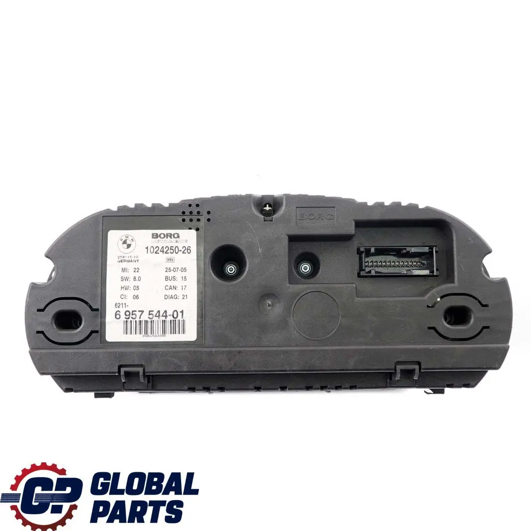 Instrument Cluster Speedo Clocks Manual to BMW Z4 Series E85 2 Petrol with Part number 6957544 BMW Z4 Series E85 2 Petrol Instrument Cluster Speedo Clocks Manual - SKU rhd-6957544-2 - Part number 6957544