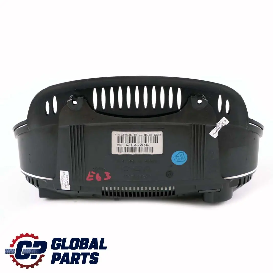 Instrument Cluster Speedo Clocks Automatic Petrol to BMW 6 Series E63 E64 with Part number 6958614 BMW 6 Series E63 E64 Instrument Cluster Speedo Clocks Automatic Petrol - SKU rhd-6958614 - Part number 6958614