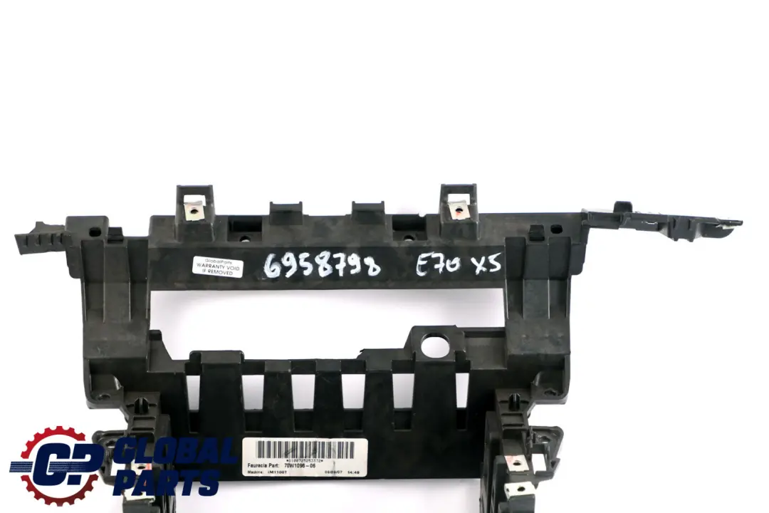 BMW X5 Series E70 Trim Panel Cover Function Carrier Centre Dash Black - SKU rhd-6958798 - Part number 6958798