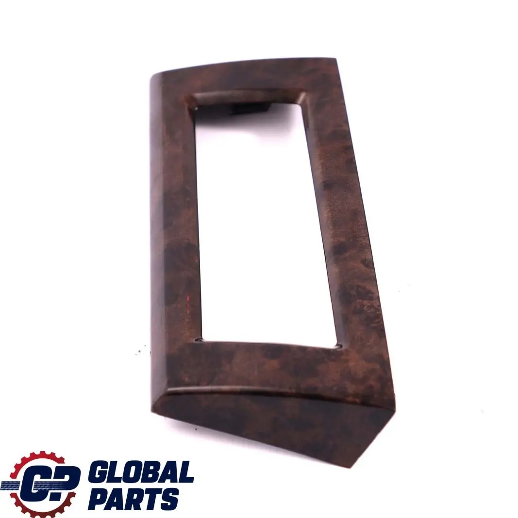 BMW E60 E61 Cover Trim Panel Dashboard Frame Vent Wood Poplar Dunkel - SKU rhd-6962154 - Part number 6962154