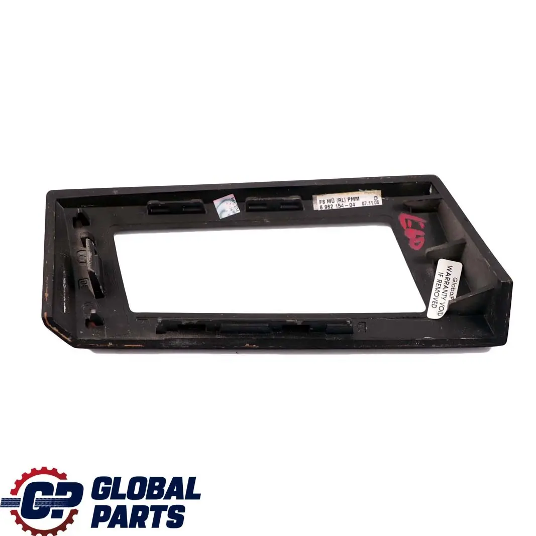 BMW E60 E61 Cover Trim Panel Dashboard Frame Vent Wood Poplar Dunkel - SKU rhd-6962154 - Part number 6962154