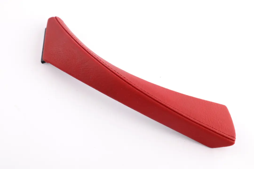Door Cover Handle Leather Left N/S Korallrot Red to BMW 3 Series E92 E93 with Part number 6963943 BMW 3 Series E92 E93 Door Cover Handle Leather Left N/S Korallrot Red - SKU rhd-6963943 - Part number 6963943
