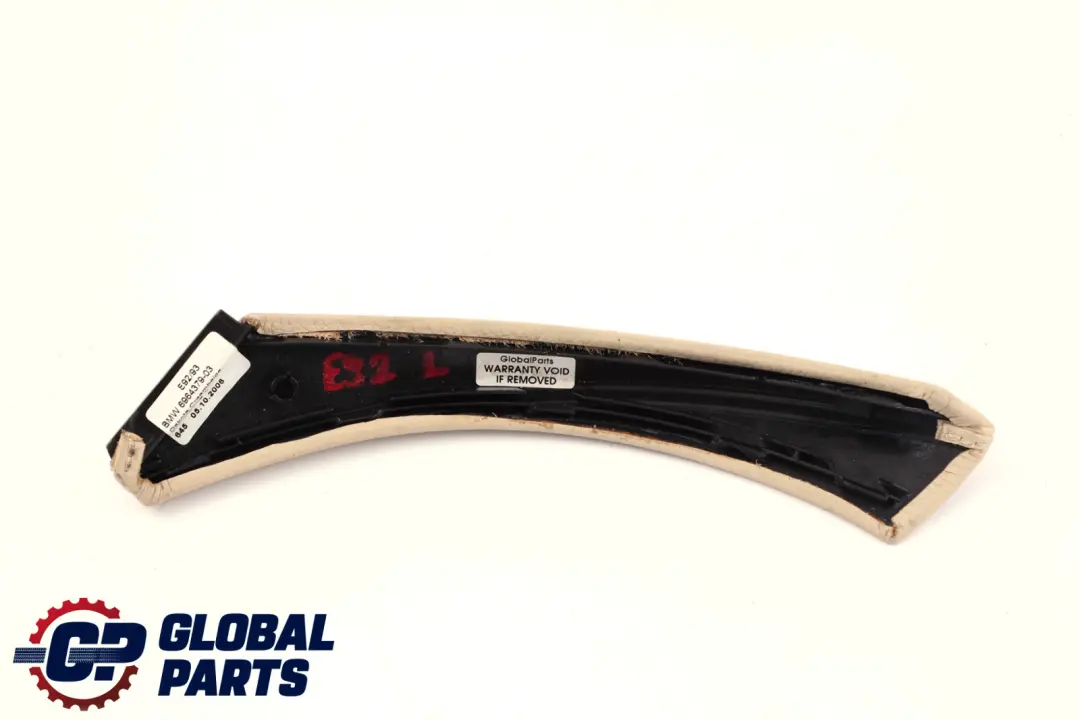 Door Cover Interior Handle Leather Left N/S Beige 6962583 to BMW 3 Series E92 E93 with Part number 6964381 BMW 3 Series E92 E93 Door Cover Interior Handle Leather Left N/S Beige 6962583 - SKU rhd-6964379 - Part number 6964381