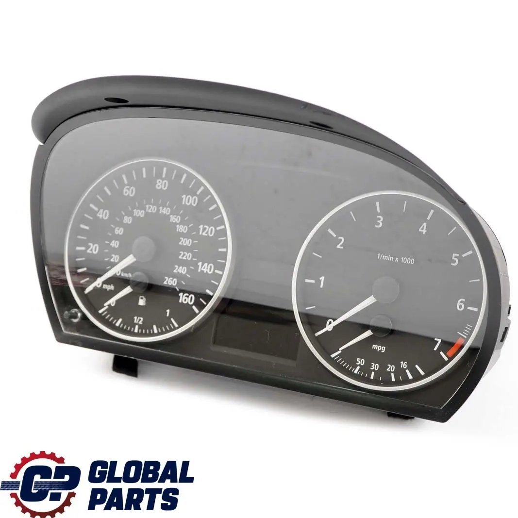 Instrument Cluster Speedo Clocks Petrol MPH to BMW 3 X1 E84 E90 E91 E92 1 with Part number 6965771 BMW 3 X1 E84 E90 E91 E92 1 Instrument Cluster Speedo Clocks Petrol MPH - SKU rhd-6965771-1 - Part number 6965771