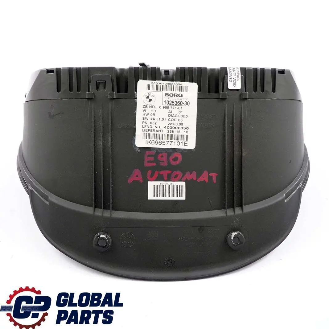 Instrument Cluster Speedo Clocks Petrol MPH to BMW 3 X1 E84 E90 E91 E92 1 with Part number 6965771 BMW 3 X1 E84 E90 E91 E92 1 Instrument Cluster Speedo Clocks Petrol MPH - SKU rhd-6965771-1 - Part number 6965771