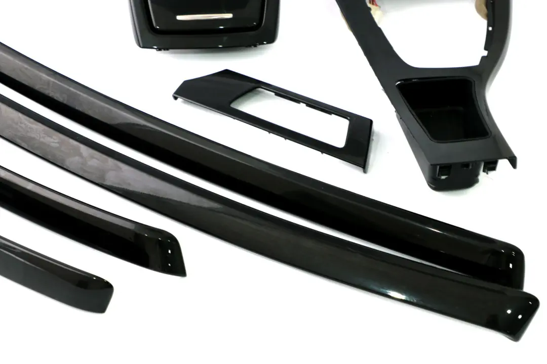 BMW 3 Series 4 E92 Complete Interior Trim Set Cover Dashboard Diamant Black - SKU rhd-6966490-4 - Part number 6966490