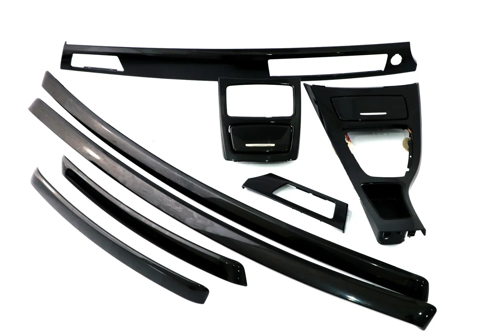 BMW 3 Series 4 E92 Complete Interior Trim Set Cover Dashboard Diamant Black