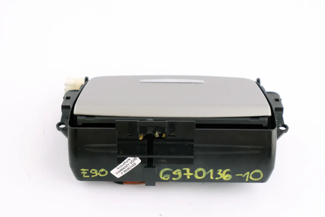 Ashtray Centre Console Titan 90 Silver to BMW 3 Series 10 E90 E91 with Part number 6970136 BMW 3 Series 10 E90 E91 Ashtray Centre Console Titan 90 Silver - SKU rhd-6970136-10 - Part number 6970136