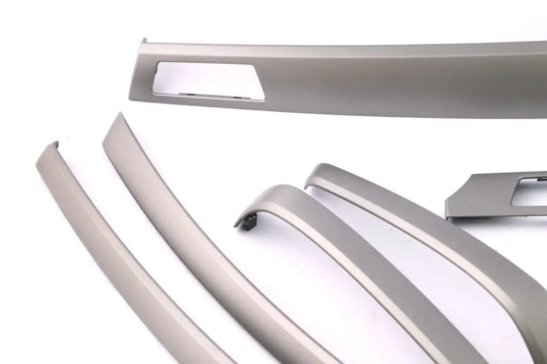 Complete Interior Trim Set Dash Dashboard Titan 90 Silver to BMW 3 Series E90 E91 with Part number 6970136 BMW 3 Series E90 E91 Complete Interior Trim Set Dash Dashboard Titan 90 Silver - SKU rhd-6970136 - Part number 6970136
