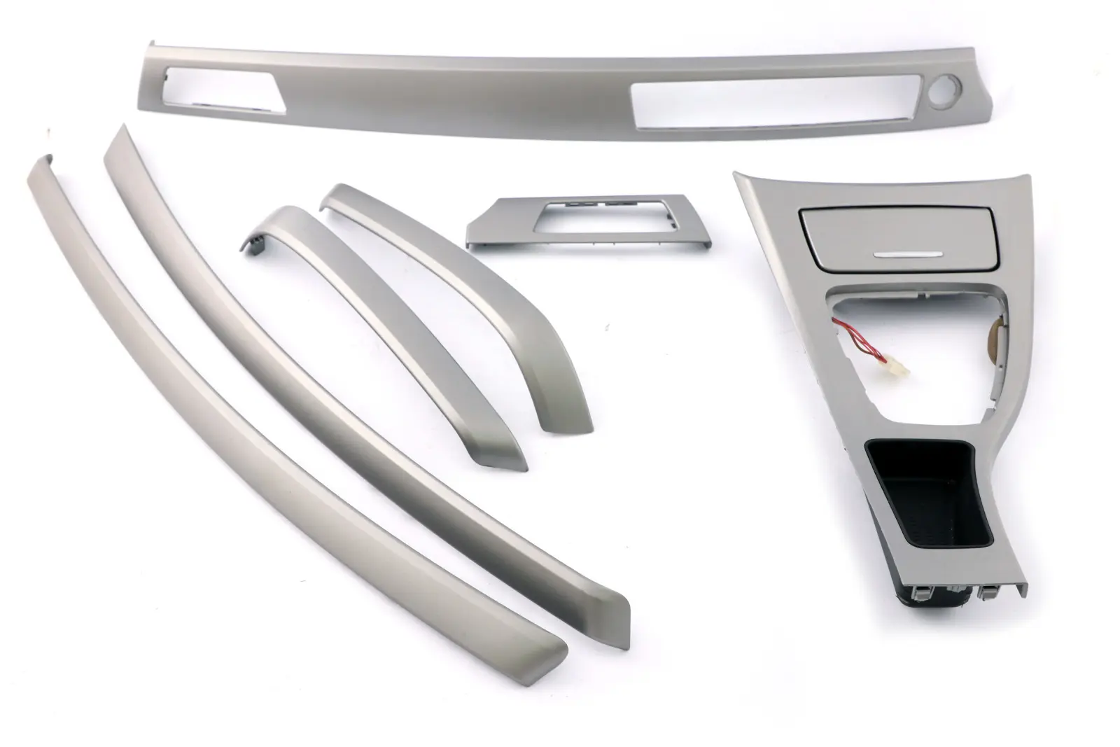 BMW 3 Series E90 E91 Complete Interior Trim Set Dash Dashboard Titan 90 Silver