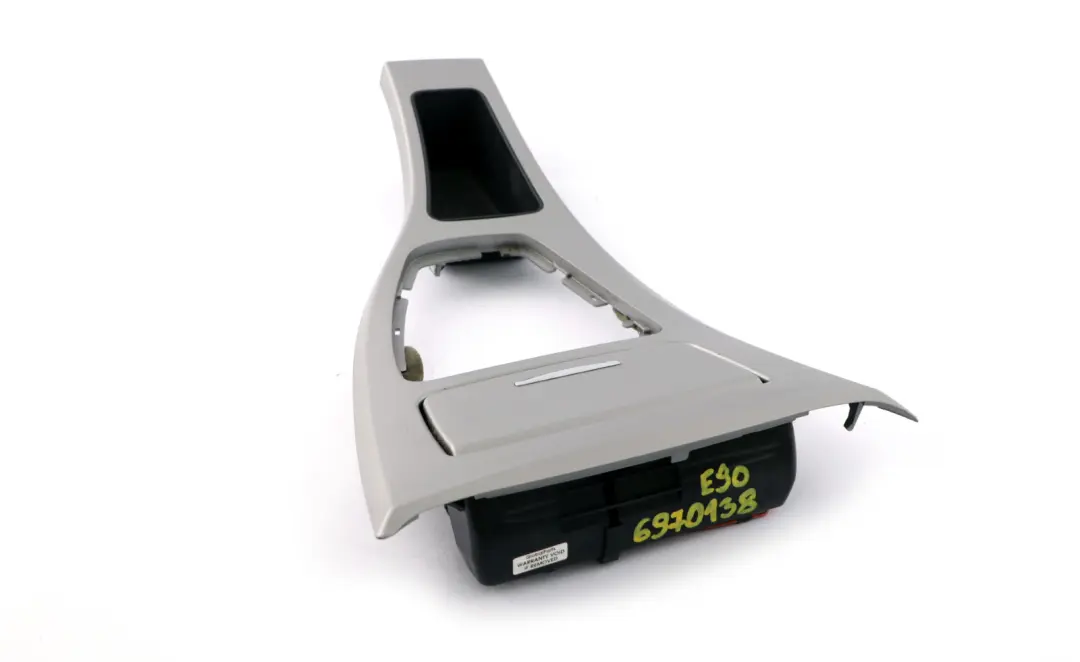 BMW E90 E91 Ashtray Tray Trim Cover Centre Console Titan 90 Silver - SKU RHD-6970138 - Part number 6970138