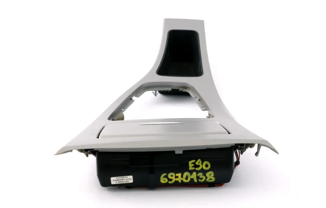 BMW E90 E91 Ashtray Tray Trim Cover Centre Console Titan 90 Silver - SKU RHD-6970138 - Part number 6970138