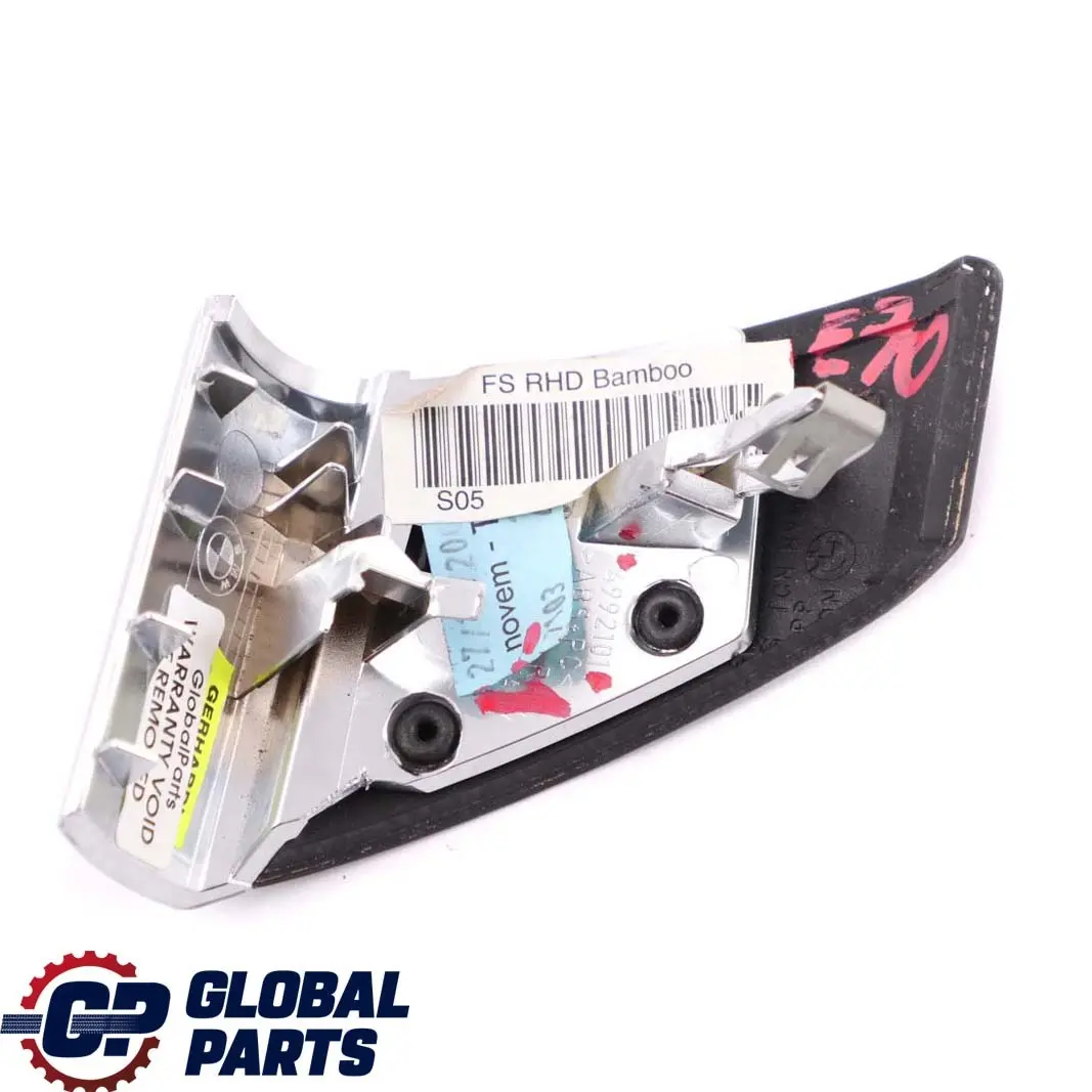 Dashboard Strip Panel Right O/S Wood Bamboo Grain Dark to BMW X5 X6 E70 E71 1 with Part number 6970154 BMW X5 X6 E70 E71 1 Dashboard Strip Panel Right O/S Wood Bamboo Grain Dark - SKU rhd-6970154-1 - Part number 6970154