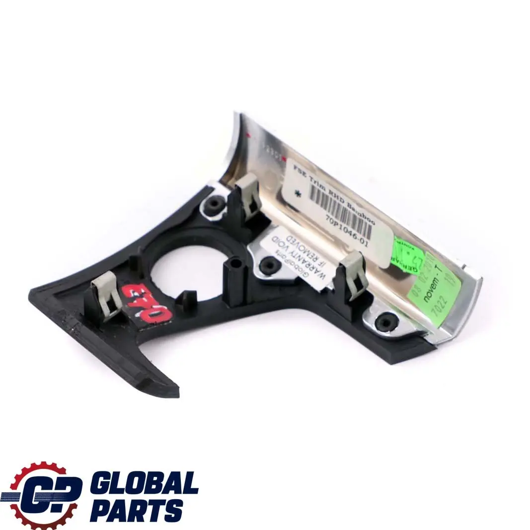 BMW X5 E70 Bambus Wood Strip Panel Left N/S Trim Dashboard Cover Dark - SKU rhd-6970156 - Part number 4992301