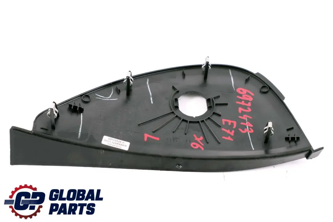 Dashboard Lateral Trim Panel Front Left N/S 6958799 to BMW X5 Series E70 E71 with Part number 6972413 BMW X5 Series E70 E71 Dashboard Lateral Trim Panel Front Left N/S 6958799 - SKU rhd-6972413-1 - Part number 6972413