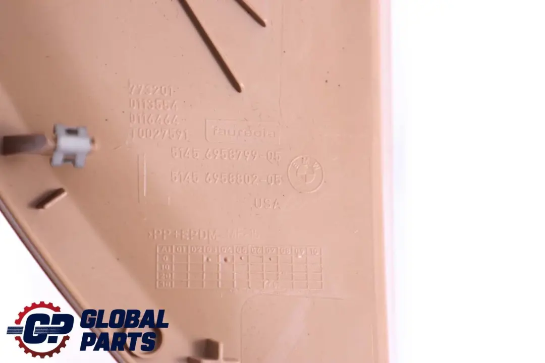 Dashboard Lateral Trim Panel Front Left N/S Beige 6958799 to BMW X5 Series E70 with Part number 6972415 BMW X5 Series E70 Dashboard Lateral Trim Panel Front Left N/S Beige 6958799 - SKU rhd-6972415 - Part number 6972415