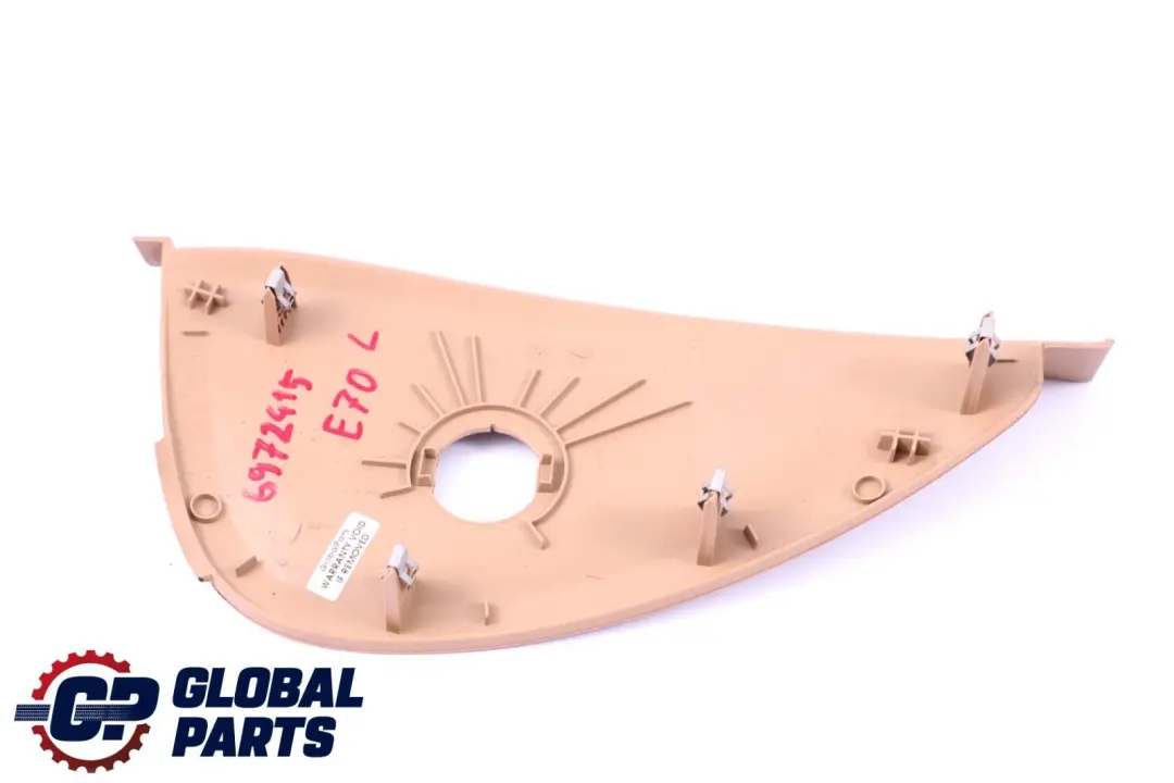 BMW X5 Series E70 Dashboard Lateral Trim Panel Front Left N/S Beige 6958799 - SKU rhd-6972415 - Part number 6972415