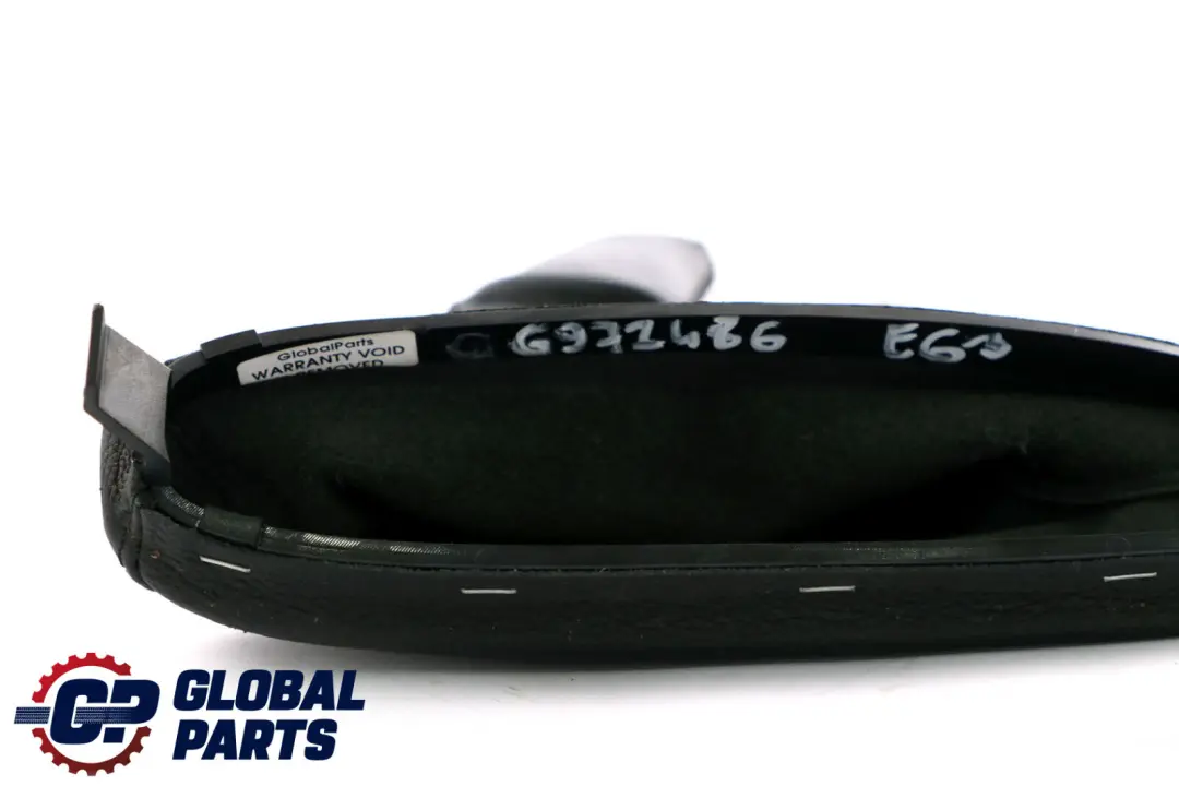 Handbrake Lever Cover Black to BMW 6 Series E63 E64 with Part number 6972486 BMW 6 Series E63 E64 Handbrake Lever Cover Black - SKU rhd-6972486 - Part number 6972486