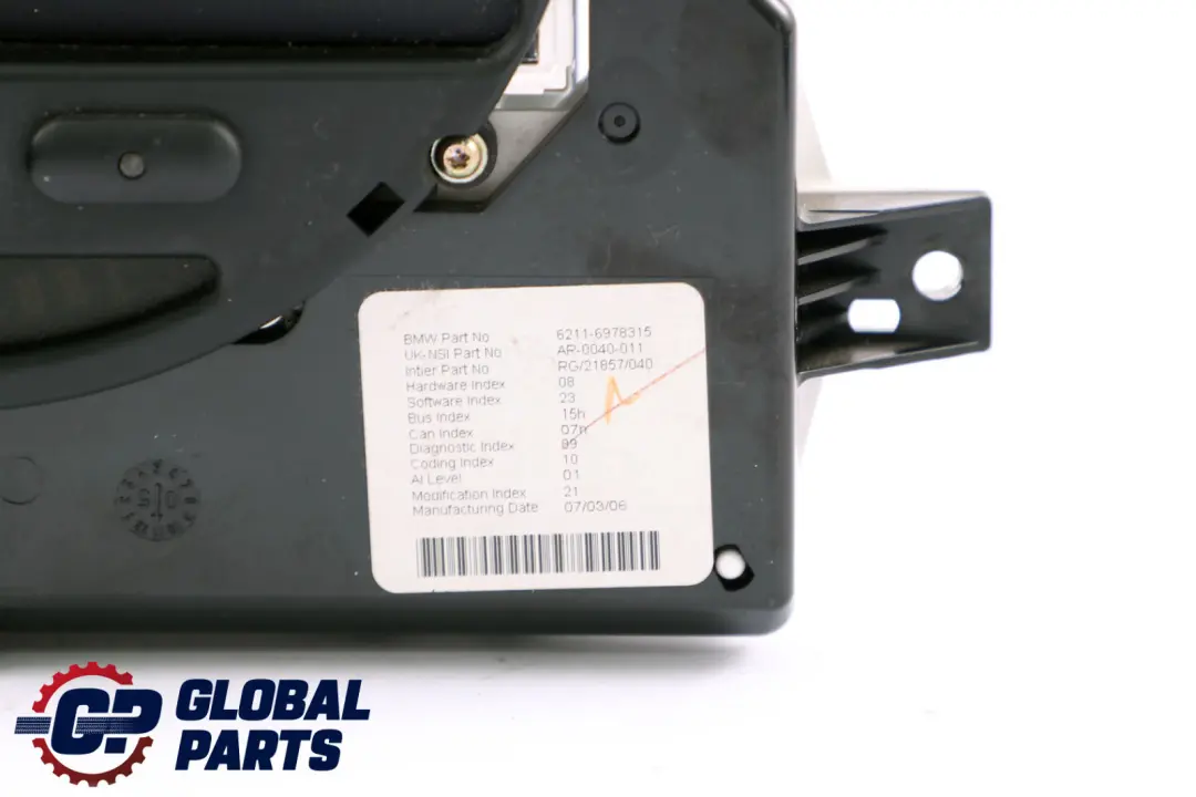 Instrument Cluster Speedo Navigation Display Screen WYMIANA ZDJEC BMW Mini R50 R53 - SKU rhd-6978315 - Part number 6978315