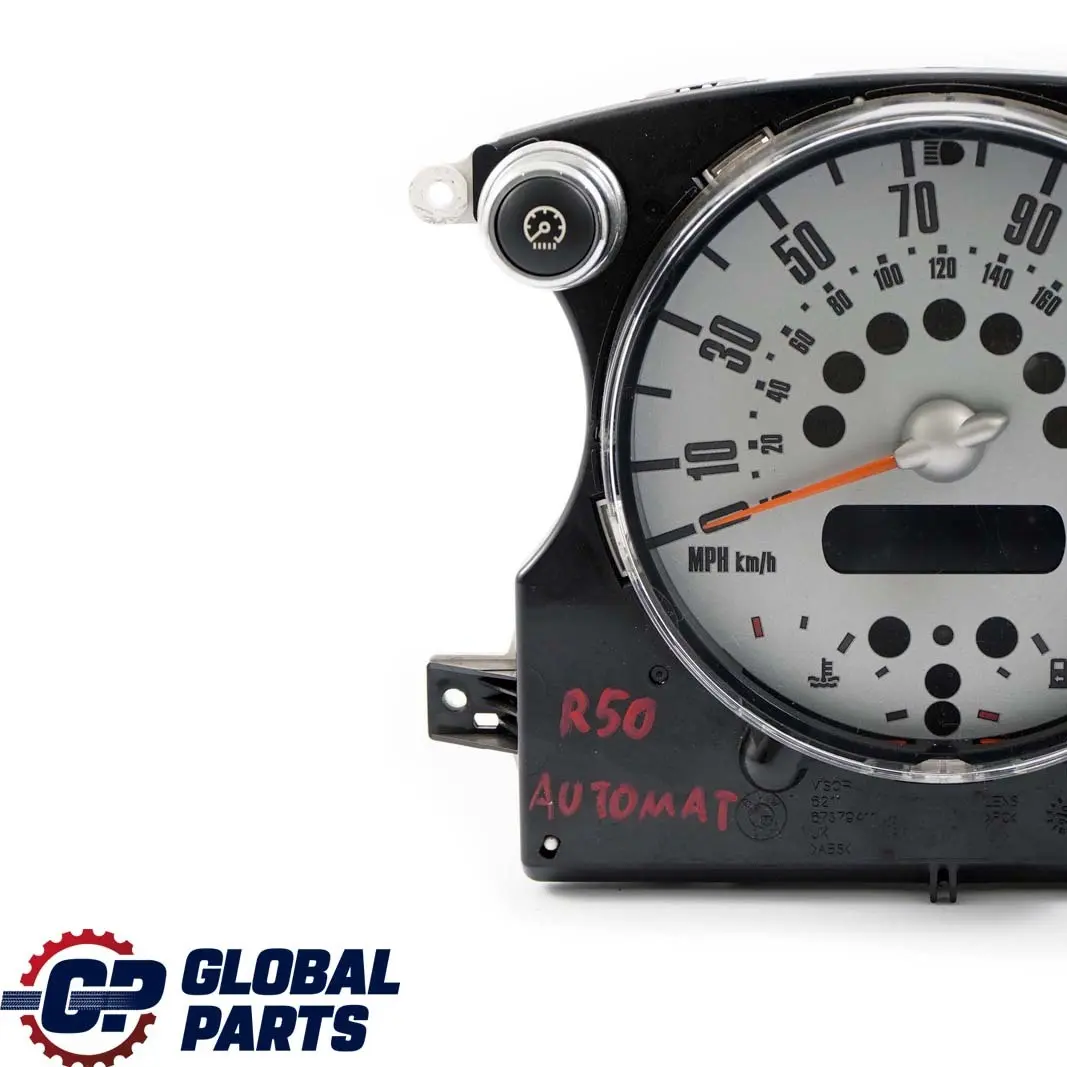 Speedometer Speedo Clock Instrument Cluster to Mini Cooper 2 R50 R52 with Part number 6978318 Mini Cooper 2 R50 R52 Speedometer Speedo Clock Instrument Cluster - SKU rhd-6978318-2 - Part number 6978318