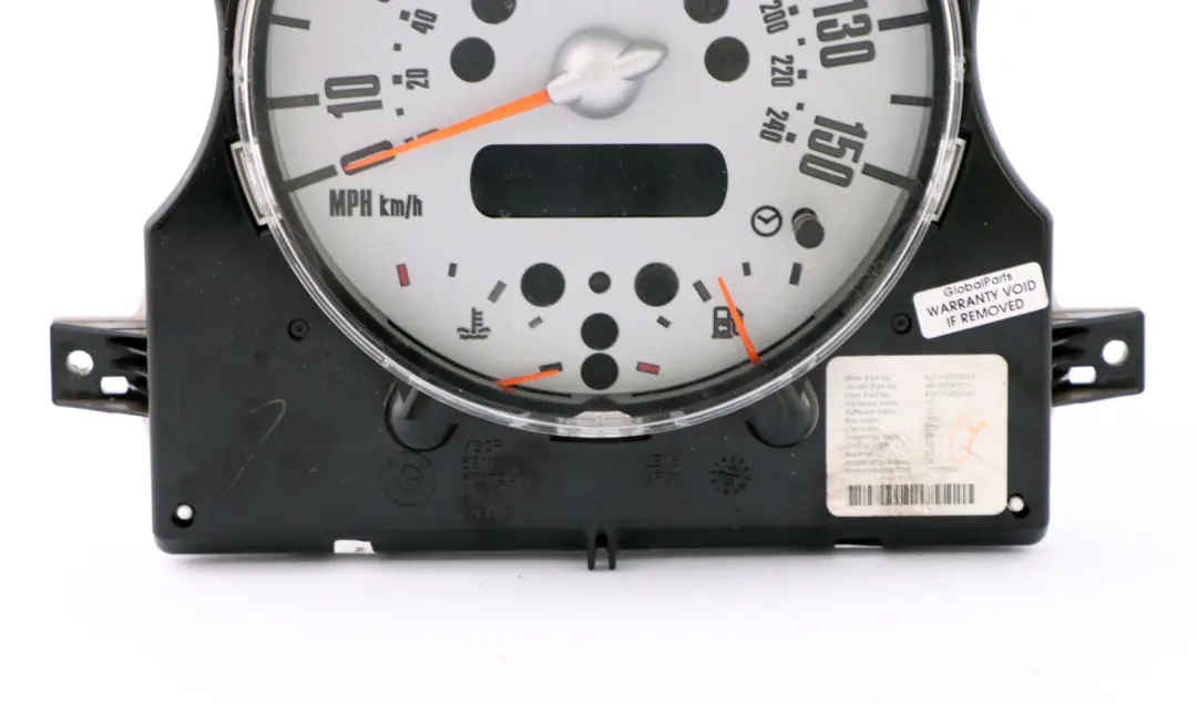 Speedometer Speedo Clock Instrument Cluster to Mini Cooper One R50 R52 with Part number 6978318 Mini Cooper One R50 R52 Speedometer Speedo Clock Instrument Cluster - SKU rhd-6978318 - Part number 6978318