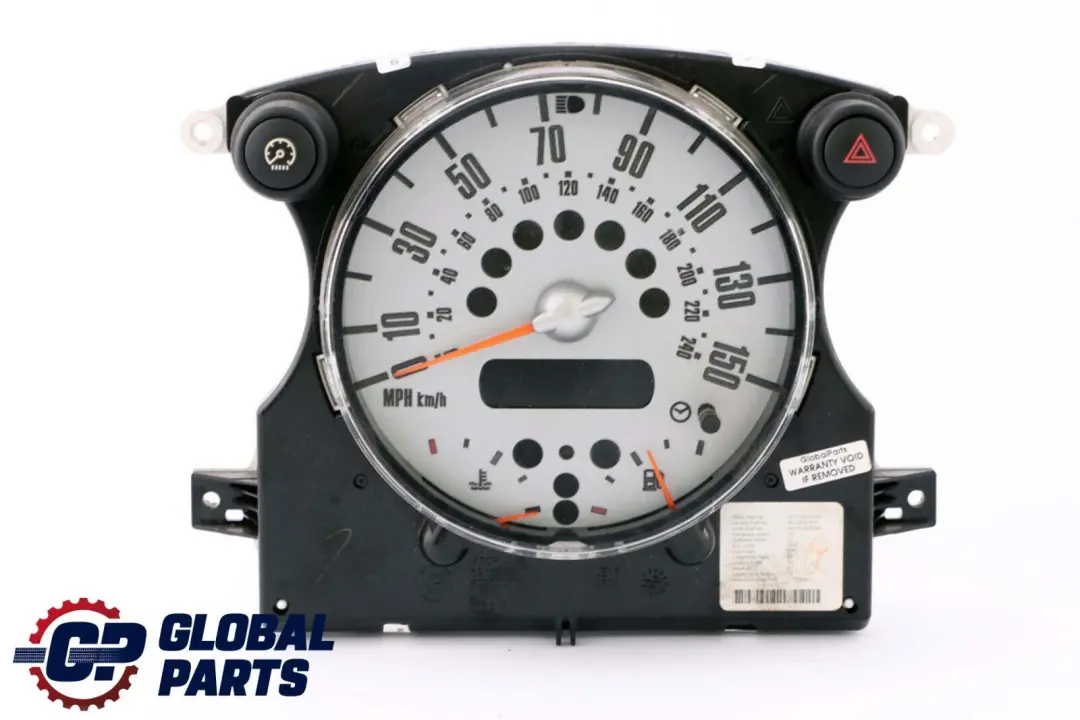 Speedometer Speedo Clock Instrument Cluster to Mini Cooper One R50 R52 with Part number 6978318 Mini Cooper One R50 R52 Speedometer Speedo Clock Instrument Cluster - SKU rhd-6978318 - Part number 6978318