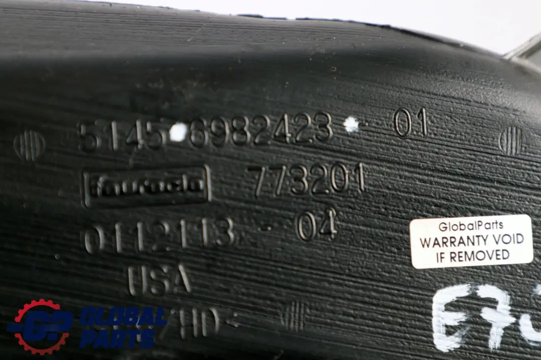 BMW X5 X6 Series E70 E71 Cold Air Duct Left N/S - SKU rhd-6982423 - Part number 6982423