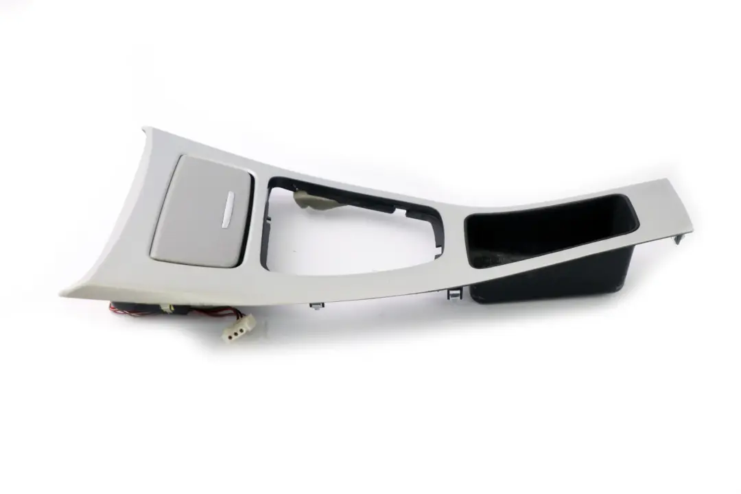 BMW 3 Series 3 E90 E91 Ashtray Centre Console Cover Brushed Aluminium Silver - SKU rhd-6982447-3 - Part number 6982447