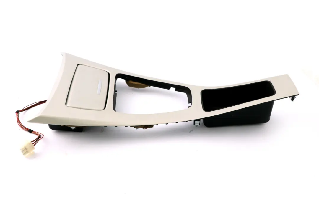 BMW 3 Series E90 E91 Trim Ashtray Centre Console Cover Brushed Aluminium Silver - SKU rhd-6982447 - Part number 6982447