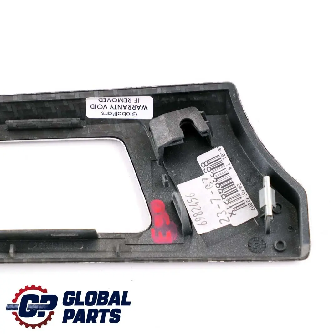 BMW 3 Series 10 E90 E91 E92 Cover Dashboard Dash Right O/S Carbon - SKU rhd-6982456-10 - Part number 6982456