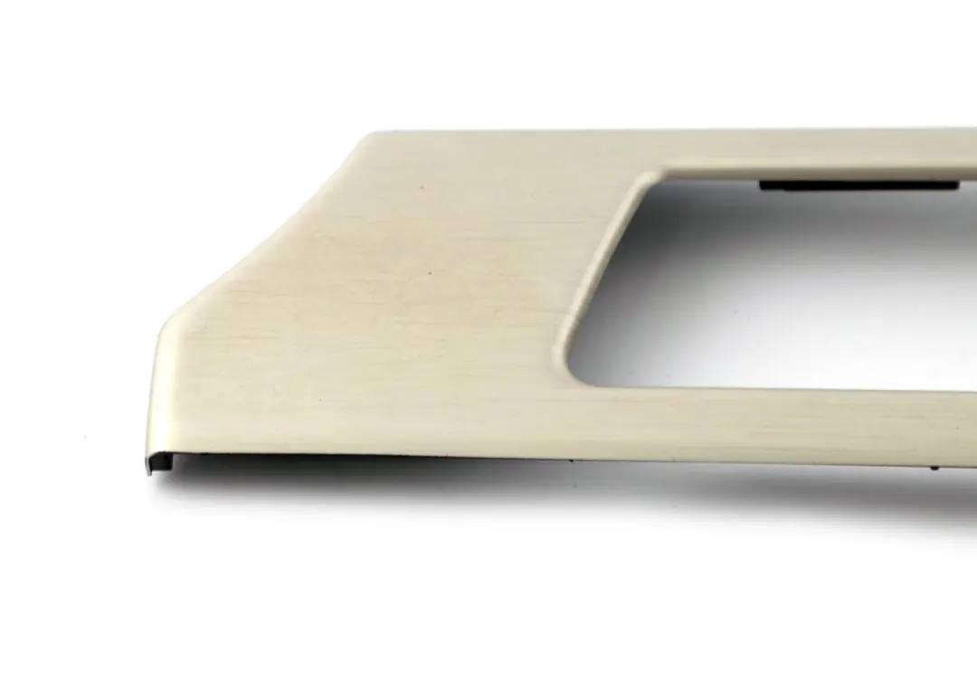 BMW 3 Series 3 E90 E91 Cover Trim Dashboard Silver Brusched Aluminium Right O/S - SKU rhd-6982456-3 - Part number 6982456