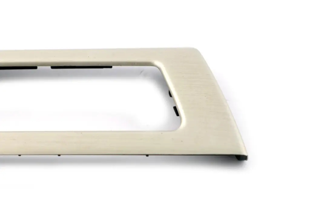 BMW 3 Series 3 E90 E91 Cover Trim Dashboard Silver Brusched Aluminium Right O/S - SKU rhd-6982456-3 - Part number 6982456