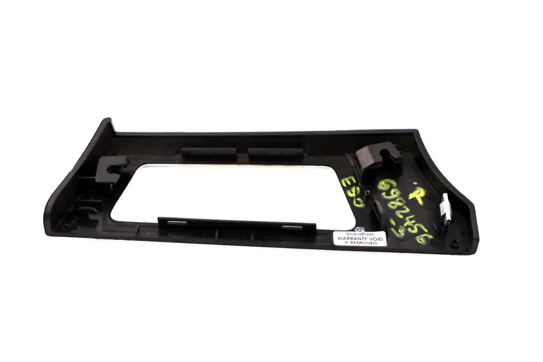 BMW 3 Series 3 E90 E91 Cover Trim Dashboard Silver Brusched Aluminium Right O/S - SKU rhd-6982456-3 - Part number 6982456