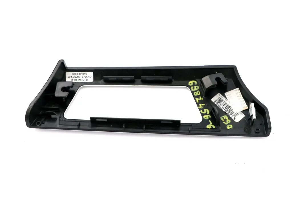 BMW 3 Series 6 E90 E91 Cover Trim Dashboard Silver Brushed Aluminium Right O/S - SKU rhd-6982456-6 - Part number 6982456