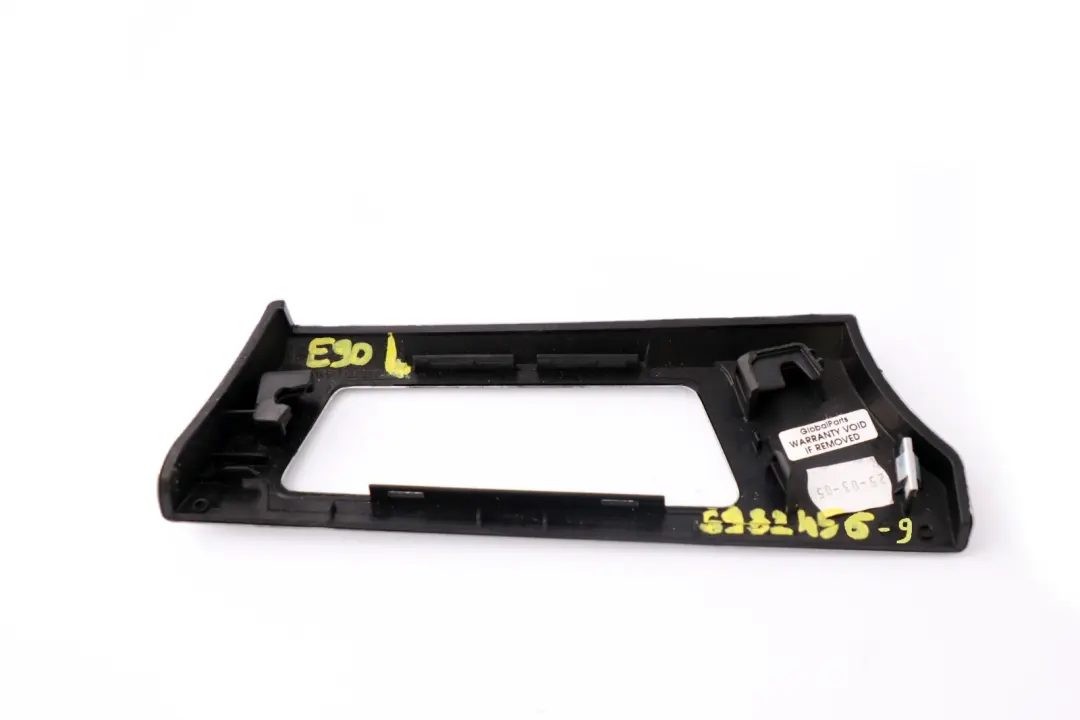 BMW 3 Series 9 E90 E91 E92 Cover Dashboard Brushed Aluminium Silver Right O/S - SKU rhd-6982456-9 - Part number 6982456