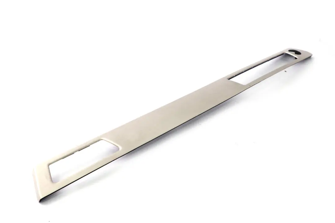 Dashboard Silver Brushed Aluminum Left N/S to BMW 3 Series E90 E91 Cover with Part number 6982458 BMW 3 Series E90 E91 Cover Dashboard Silver Brushed Aluminum Left N/S - SKU rhd-6982458-2 - Part number 6982458