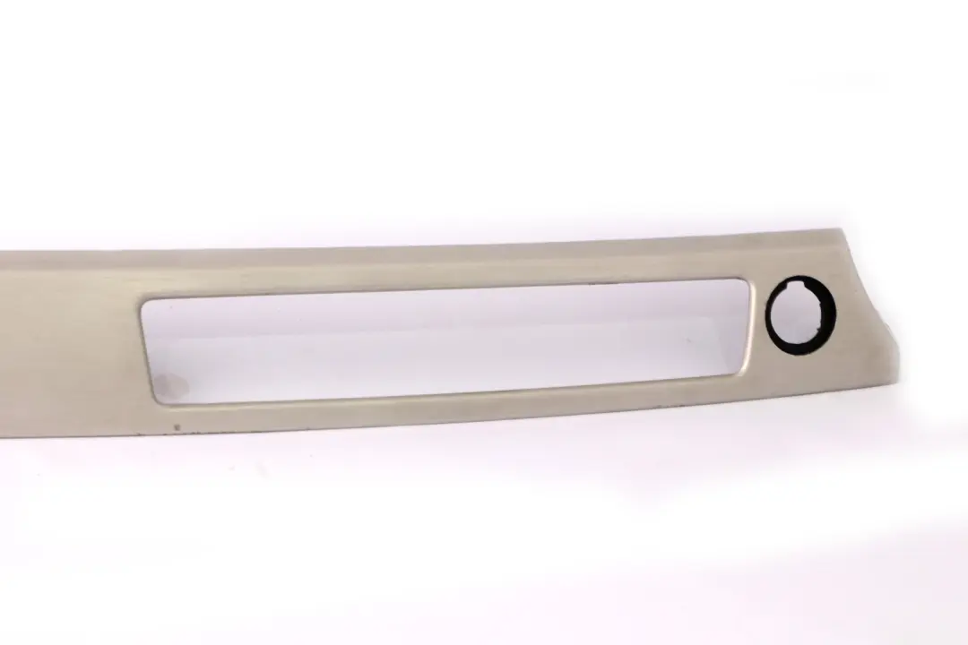 Dashboard Silver Brushed Aluminum Left N/S to BMW 3 Series E90 E91 Cover with Part number 6982458 BMW 3 Series E90 E91 Cover Dashboard Silver Brushed Aluminum Left N/S - SKU rhd-6982458-2 - Part number 6982458