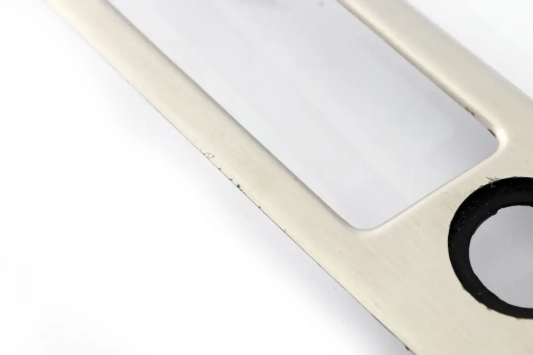 Dashboard Silver Brushed Aluminum Left N/S to BMW 3 Series E90 E91 Cover with Part number 6982458 BMW 3 Series E90 E91 Cover Dashboard Silver Brushed Aluminum Left N/S - SKU rhd-6982458-2 - Part number 6982458