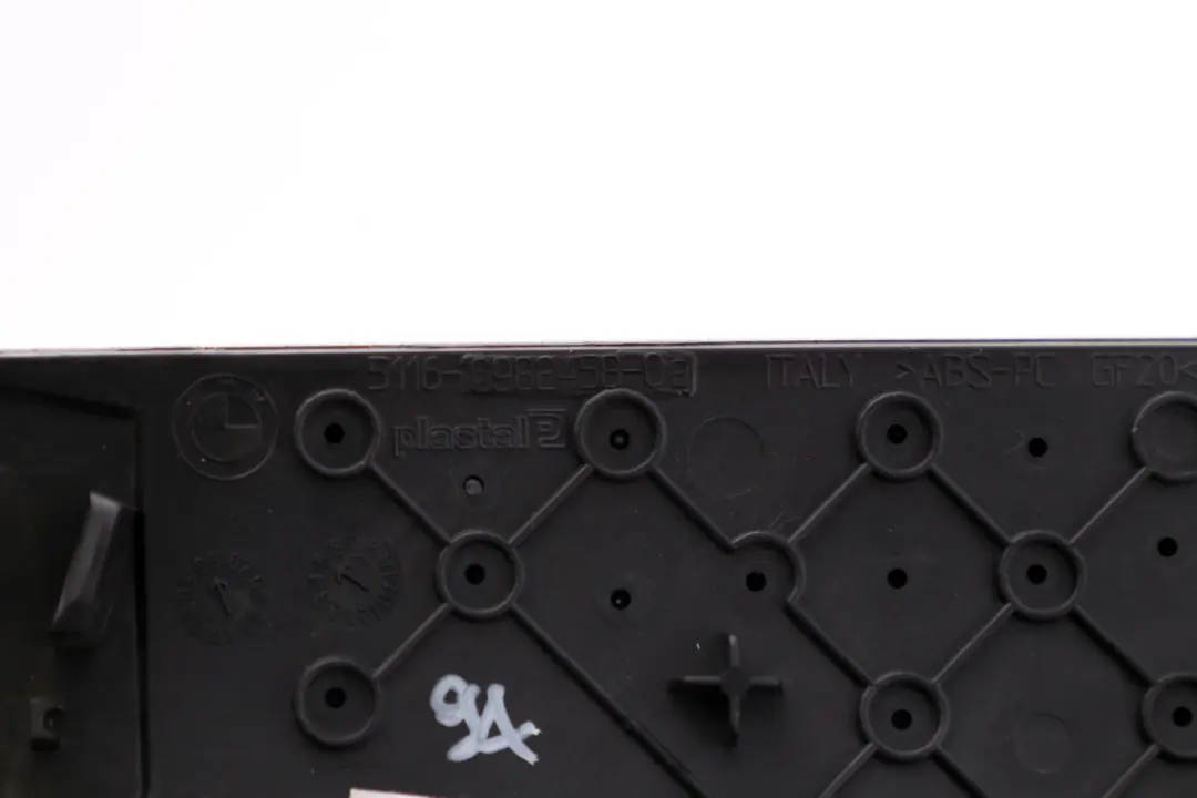 Dashboard Brushed Aluminum Silver Left N/S to BMW 3 Series 3 E90 E91 Cover with Part number 6982458 BMW 3 Series 3 E90 E91 Cover Dashboard Brushed Aluminum Silver Left N/S - SKU rhd-6982458-3 - Part number 6982458