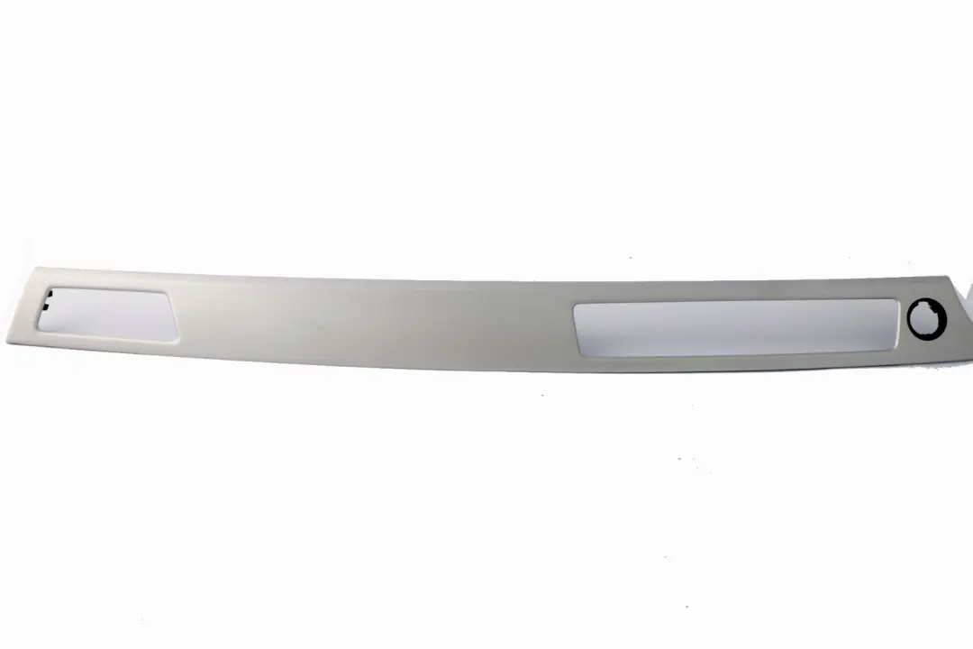 Set Cover Dashboard Dash Trim Strip Brushed Aluminium Silver to BMW 3 Series 7 E90 with Part number 6982458 BMW 3 Series 7 E90 Set Cover Dashboard Dash Trim Strip Brushed Aluminium Silver - SKU rhd-6982458-7 - Part number 6982458