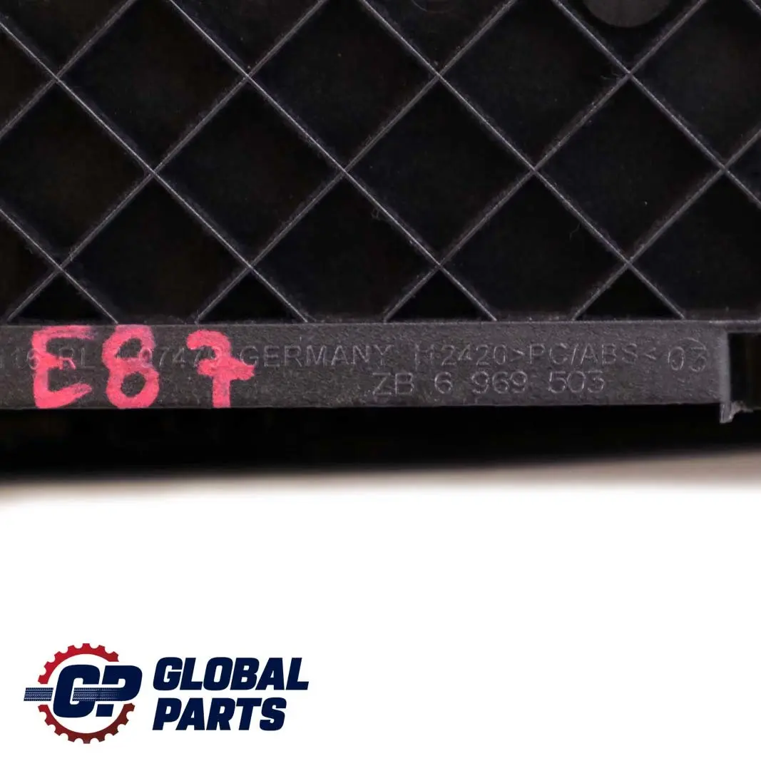 Glove Box Dashboard Dash Passenger Black Lid Cover to BMW 1 Series E81 E82 E87 LCI with Part number 6982806 BMW 1 Series E81 E82 E87 LCI Glove Box Dashboard Dash Passenger Black Lid Cover - SKU rhd-6982806-9 - Part number 6982806