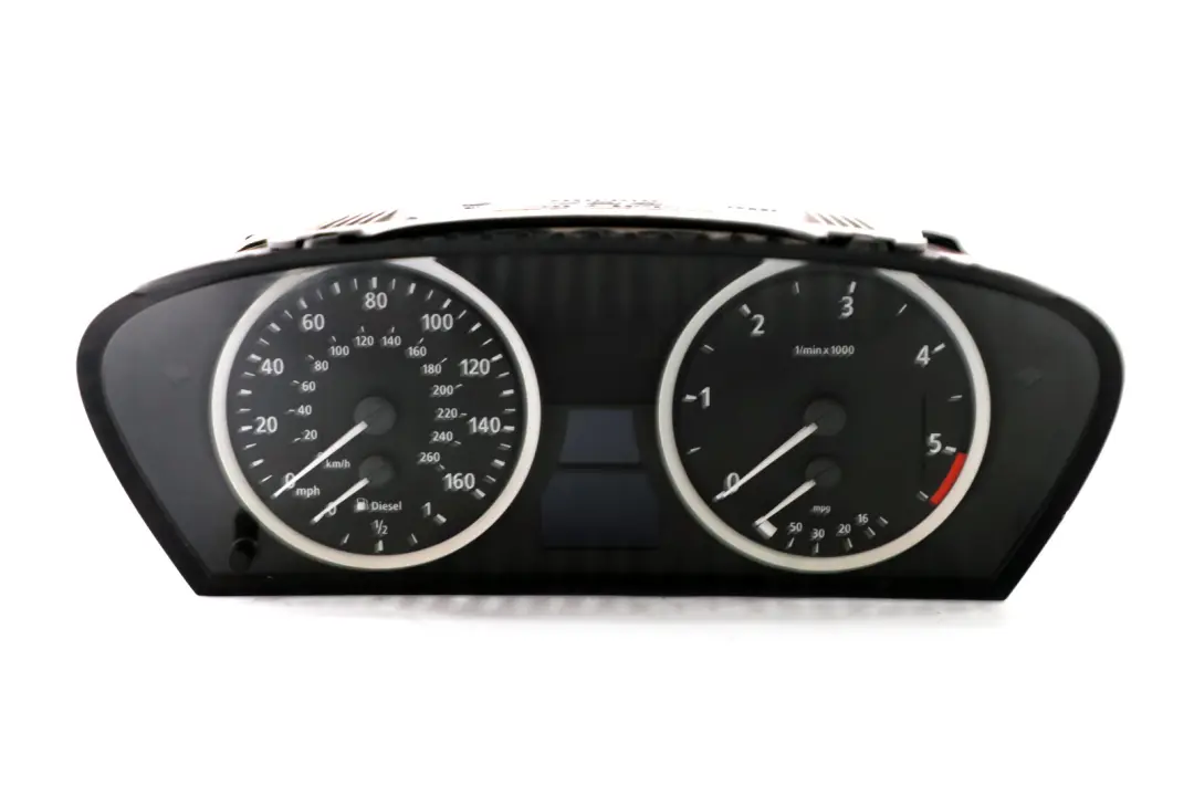 BMW 5 Series E60 E61 Instrument Cluster Speedo Clocks Manual Diesel - SKU rhd-6983154 - Part number 6983154