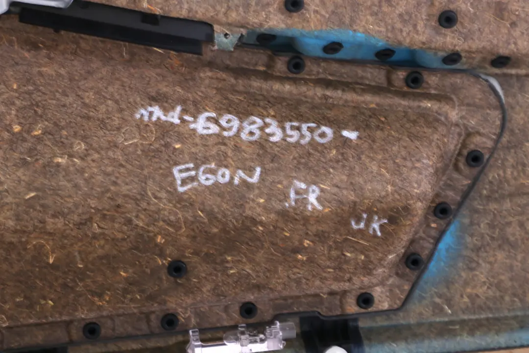 Front Right O/S Door Card Trim Panel Beige Cloth to BMW 5 Series E60 E61 LCI with Part number 6983550 BMW 5 Series E60 E61 LCI Front Right O/S Door Card Trim Panel Beige Cloth - SKU rhd-6983550 - Part number 6983550