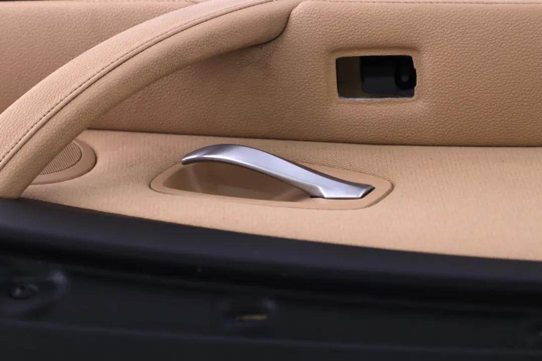 Front Left N/S Door Card Trim Panel Beige Cloth to BMW 5 Series E60 E61 LCI with Part number 6983551 BMW 5 Series E60 E61 LCI Front Left N/S Door Card Trim Panel Beige Cloth - SKU rhd-6983551 - Part number 6983551