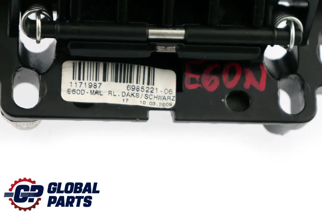 Centre Console Armrest Schwarz Black to BMW E60 E61 LCI Cover with Part number 6985221 BMW E60 E61 LCI Cover Centre Console Armrest Schwarz Black - SKU rhd-6985221 - Part number 6985221