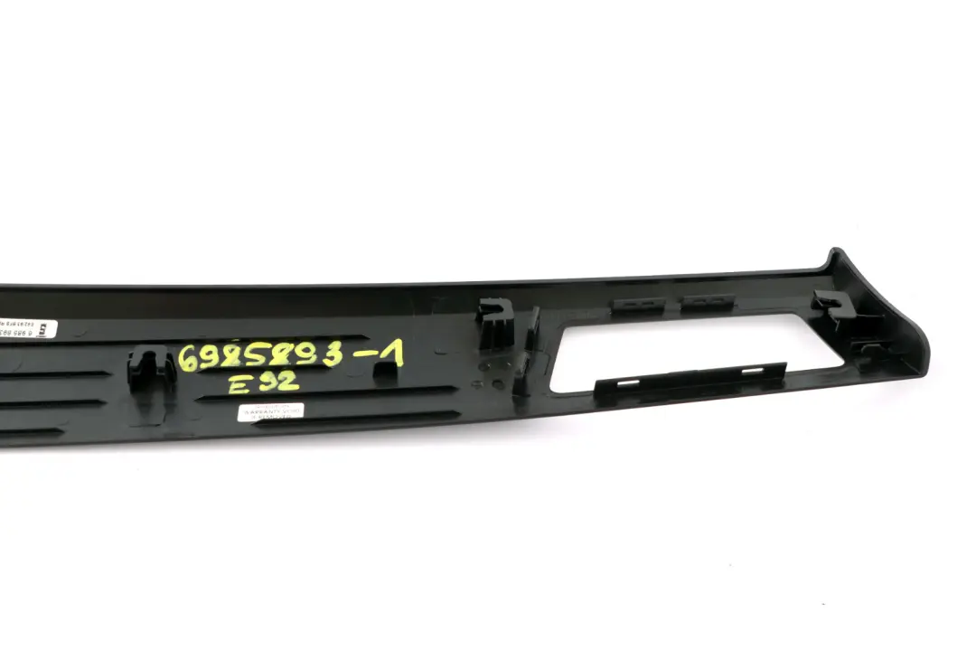 Decorative Strip Trim Dashboard Left N/S Diamant to BMW 3 Series 1 E90 E91 E92 E93 with Part number 6985893 BMW 3 Series 1 E90 E91 E92 E93 Decorative Strip Trim Dashboard Left N/S Diamant - SKU rhd-6985893-1 - Part number 6985893